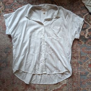 Como vintage short sleeve blouse